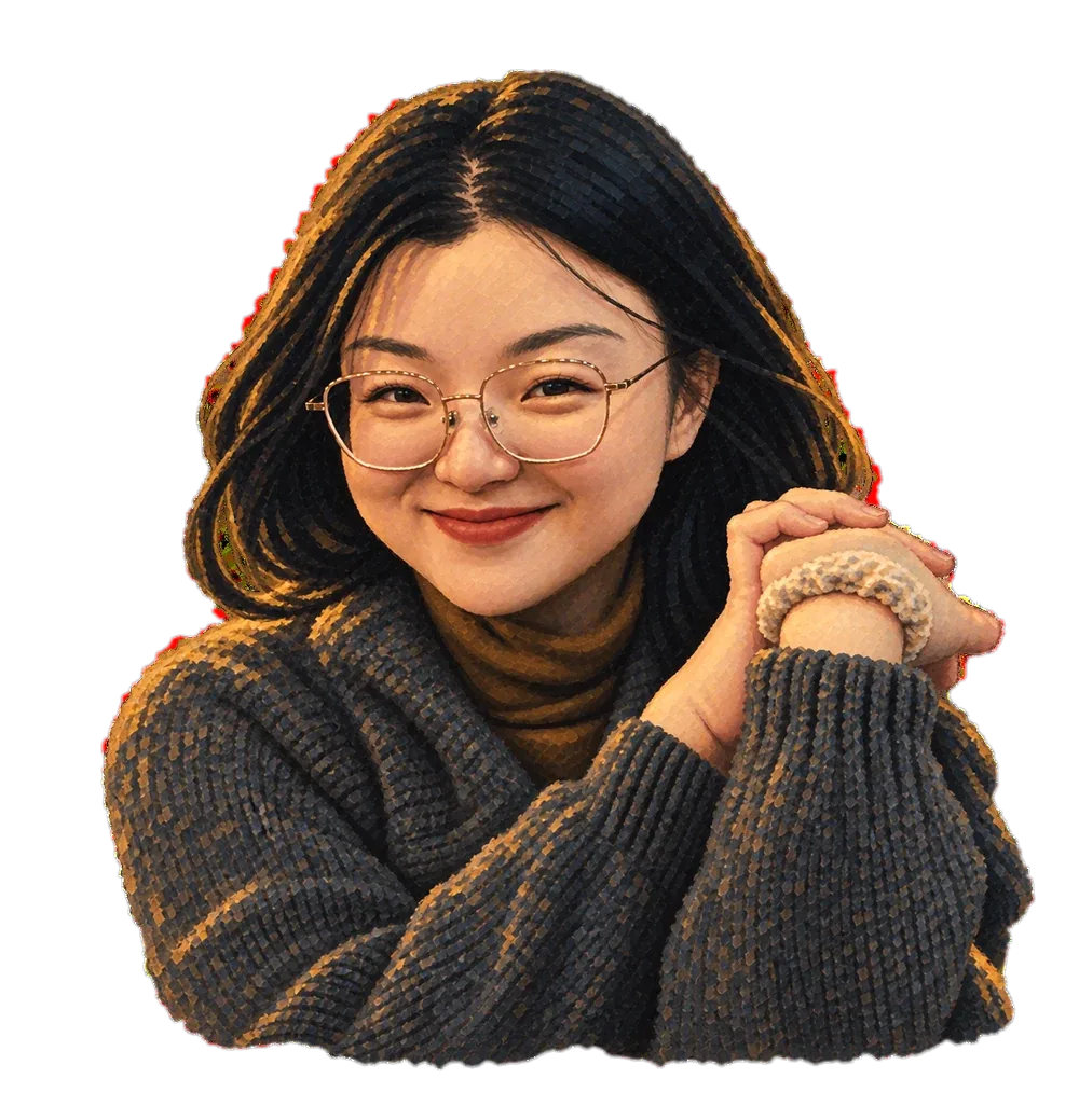 Illustrated portrait of Ruitong Tang